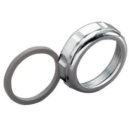 Slip Joint Nut, Chrome-Plated, 1-1/2 x 1-1/2-In.