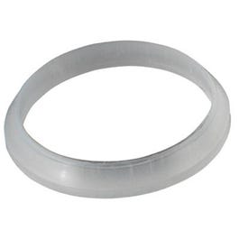 Drain Washer, Plastic Poly, Beveled, 1.25 x 1.25-In.