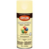 COLORmaxx Spray Paint + Primer, Satin Meringue, 12-oz.
