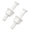 Do it 3/8 x 2-1/2 White Plastic Toilet Seat Hinge Bolt