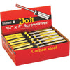 Do it 1/4 In. x 4 In. Slotted Screwdriver Impulse Display