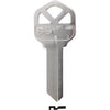 Do it Best Kwikset Nickel Plated House Key, KW1 (250-Pack)