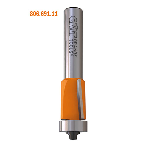 CMT 806.128.11 Flush Trim Bit 1/4-inch Shank 1/2-inch Cutting Length Carbide-Tip
