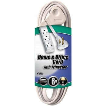 Coleman Cable 35178801 03517 16/3 6 Wh Slender Cord