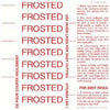 Shelf Liner, Adhesive, Frosted Glass, 18-In. x 9-Ft.