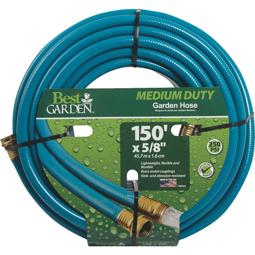 Best Garden 5/8 In. Dia. x 150 Ft. L. Medium-Duty Rubber & Vinyl Garden Hose