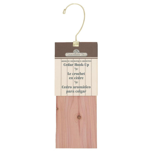 Cedarberry Hill Cedar 3 In. W. x 9 In. L. x .31 In. D. Cedar Hang Up
