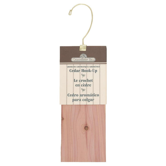 Cedarberry Hill Cedar 3 In. W. x 9 In. L. x .31 In. D. Cedar Hang Up