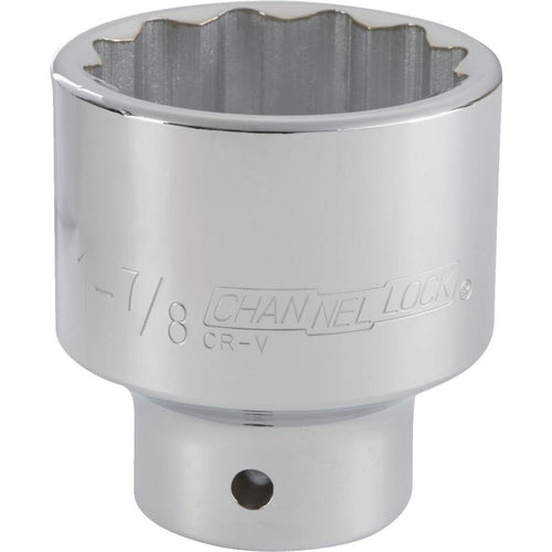 Channellock 3/4 In. Drive 1-7/8 In. 12-Point Shallow Standard Socket